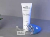Wellys tandenbleekset-verzorgingsset met pasta en uv lamp - nieuw in verpakking - afbeelding 1 van  4