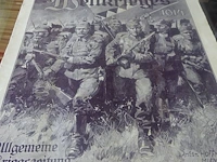 Weltkrieger nr 8 -1914 uitgave 1918 33/24 cm duits talig