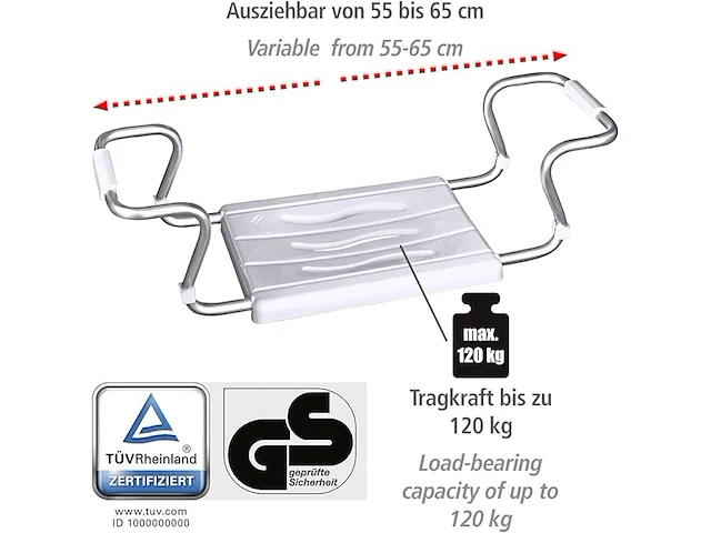 Wenko secura badkuipzitting - afbeelding 3 van  8