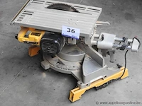 Werfcirkelzaagmachine dewalt d27111, werking niet gekend