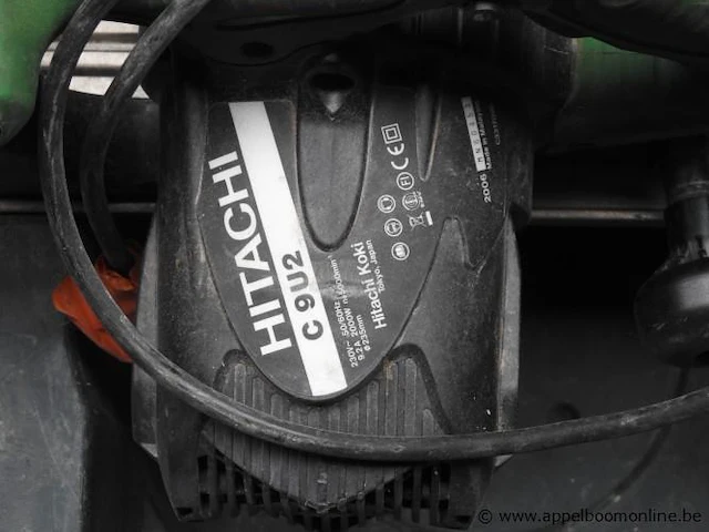 Werfcirkelzaagmachine hitachi c 9u2, werking niet gekend - afbeelding 2 van  2