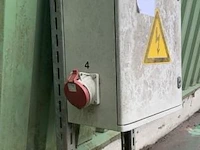 Werfkast elektriciteit, werking niet gekend afm plm 40 x 20 x 51 cm - afbeelding 1 van  5