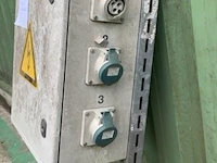 Werfkast elektriciteit, werking niet gekend afm plm 40 x 20 x 51 cm - afbeelding 2 van  5