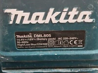 Werflamp makita dml805, werking niet gekend - afbeelding 2 van  2