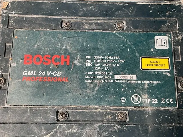 Werfradio bosch professional v-cd, 230v - afbeelding 5 van  5