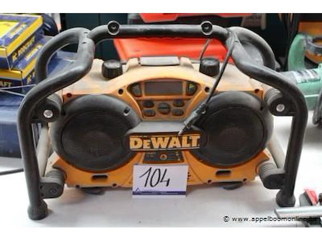 Werfradio dewalt - afbeelding 1 van  1