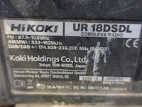 Werfradio hikoki - afbeelding 5 van  5