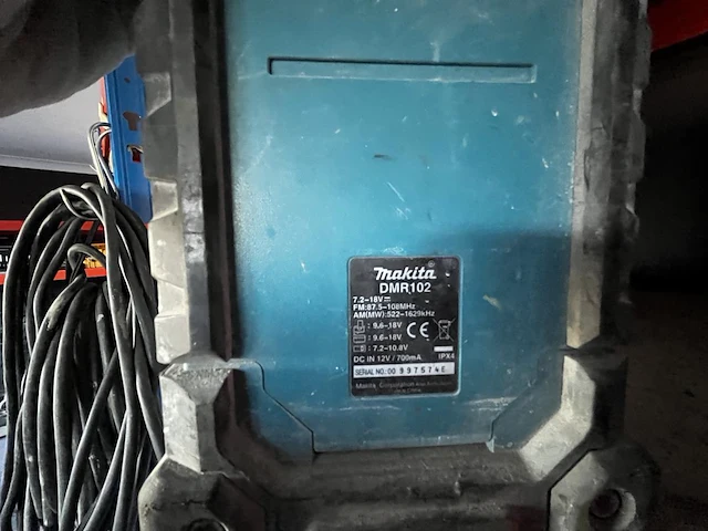 Werfradio makita dmr 102 - afbeelding 4 van  4