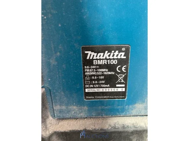 Werfradio makita - afbeelding 4 van  4