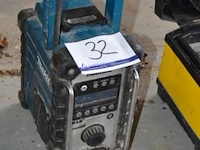 Werfradio op accu makita dmr110 - afbeelding 1 van  2