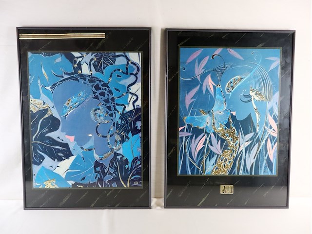 Werk in kader (x2) - afbeelding 1 van  7