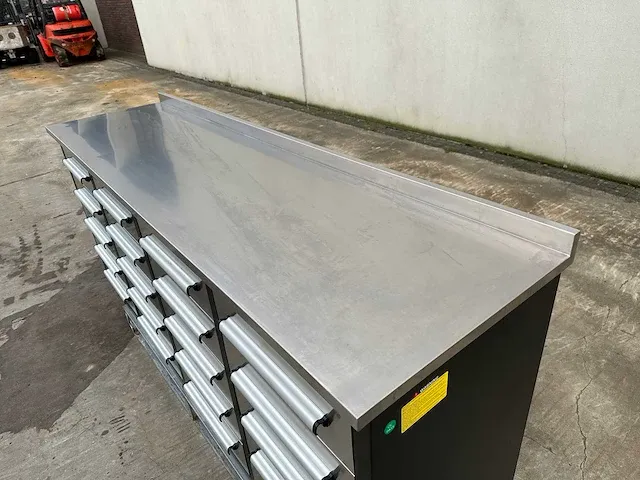 Werkbank - kast - werkplaatsmeubilair - afbeelding 6 van  14