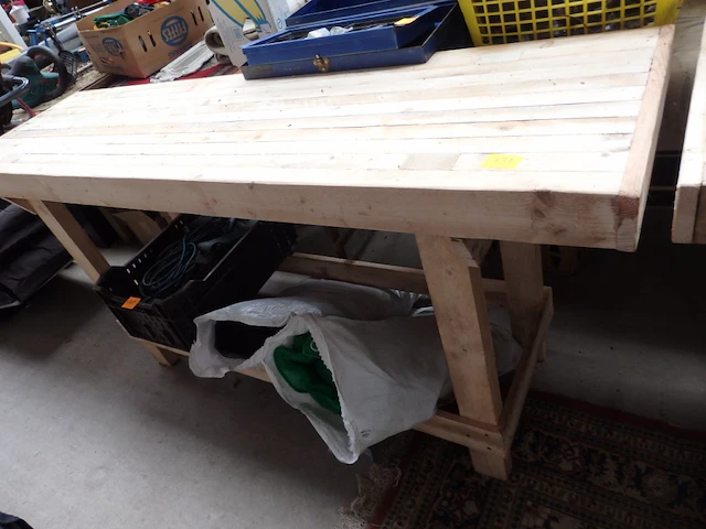 Werkbank 185x52,5x90 - afbeelding 2 van  3