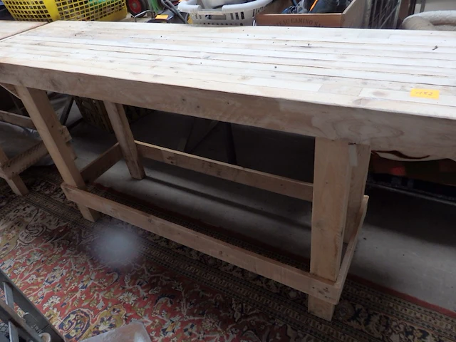 Werkbank 185x52,5x90 - afbeelding 1 van  3
