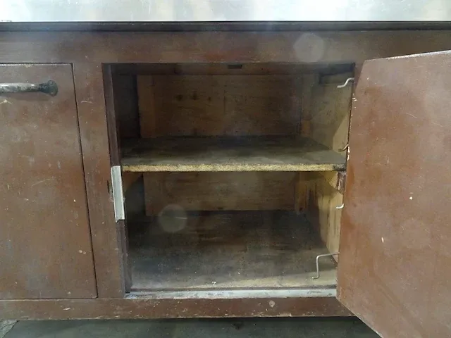 Werkbank hout/metaal - afbeelding 3 van  3