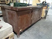 Werkbank hout/metaal - afbeelding 2 van  3
