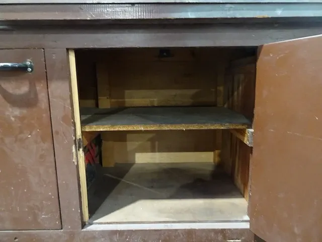 Werkbank hout/metaal - afbeelding 3 van  3