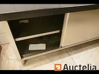 Werkbank in inox - afbeelding 1 van  3