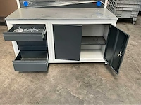 Werkbank in metaal - afbeelding 7 van  8