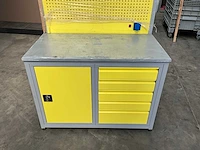 Werkbank in metaal - afbeelding 3 van  9