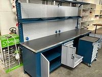 Werkbank in metaal - afbeelding 4 van  12