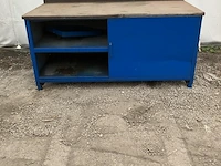 Werkbank / kast 2 meter met 1 schuifdeur - afbeelding 2 van  3