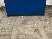 Werkbank / kast 2 meter met 2 deuren - afbeelding 1 van  2