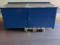 Werkbank / kast 2 meter - afbeelding 1 van  5
