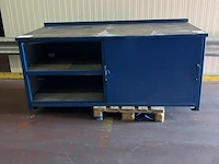 Werkbank / kast 2 meter - afbeelding 3 van  5