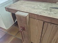 Werkbank met attributen 180x60x87cm - afbeelding 6 van  8