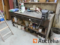 Werkbank met bankschroef - afbeelding 4 van  7