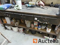 Werkbank met bankschroef - afbeelding 5 van  7