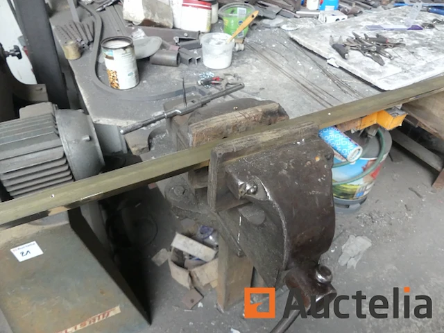 Werkbank met bankschroef - afbeelding 4 van  11