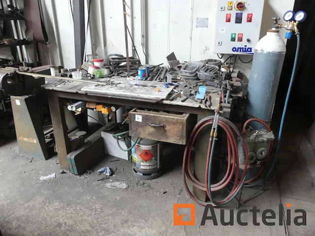 Werkbank met bankschroef - afbeelding 6 van  11