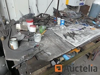 Werkbank met bankschroef - afbeelding 7 van  11