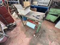 Werkbank met plaatschaar - afbeelding 1 van  7