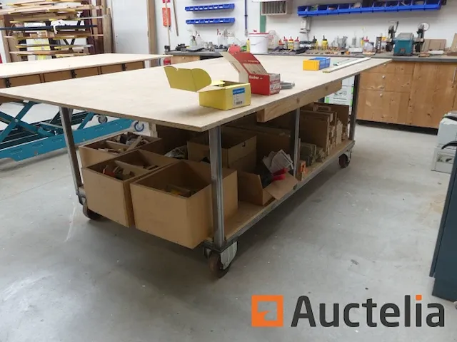 Werkbank op wielen - afbeelding 4 van  5