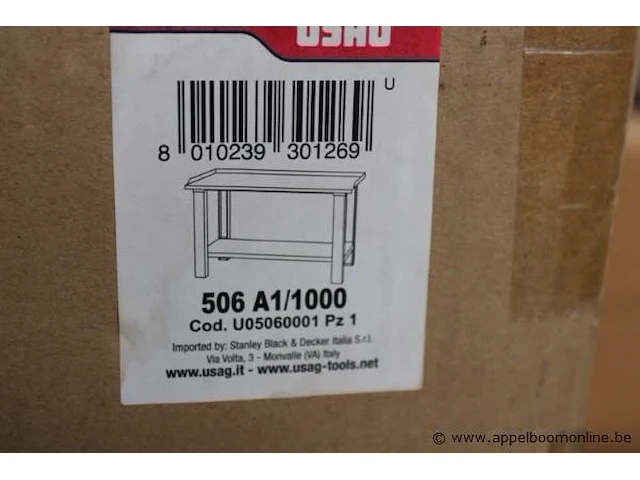 Werkbank usag 506 a1/1000 (in doos) - afbeelding 2 van  2