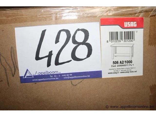 Werkbank usag 506 a2/1000 (in doos) - afbeelding 1 van  1