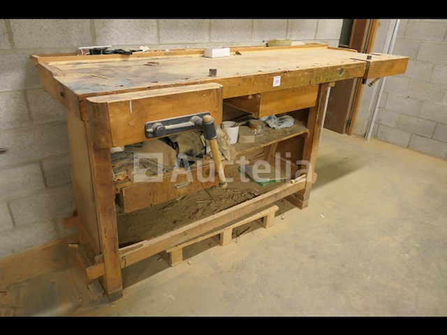 Werkbank voor meubelmakers ulmia - afbeelding 1 van  7
