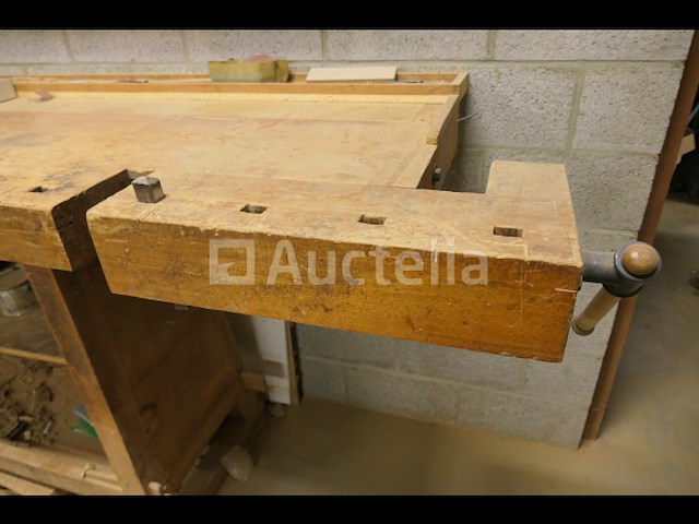 Werkbank voor meubelmakers ulmia - afbeelding 3 van  7