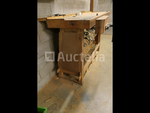 Werkbank voor meubelmakers ulmia - afbeelding 6 van  7