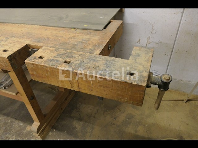 Werkbank voor meubelmakers ulmia - afbeelding 3 van  7