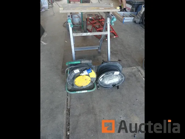 Werkbank wolfcraft, elektrische slanghaspels - afbeelding 2 van  5