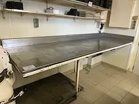 Werkblad in inox - afbeelding 1 van  1