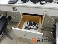 Werkbladen met 5 stoelen, 4 topmark lichtgevende spiegels - afbeelding 10 van  13