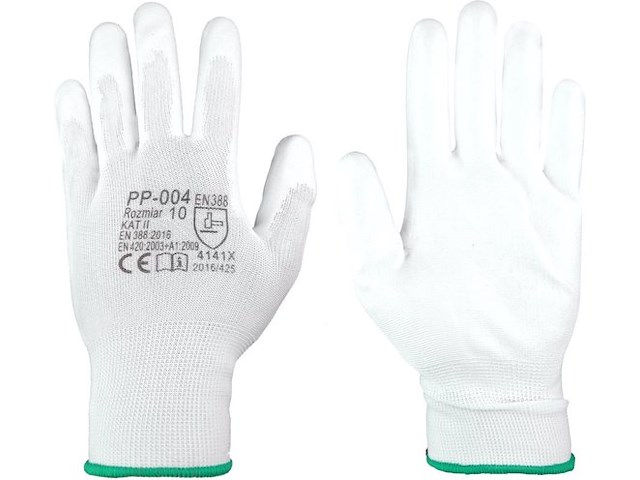 Werkhandschoenen maat 8 - white - 144 paar - afbeelding 1 van  1