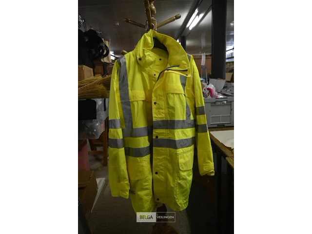 Werkjas fluo xl - afbeelding 1 van  3