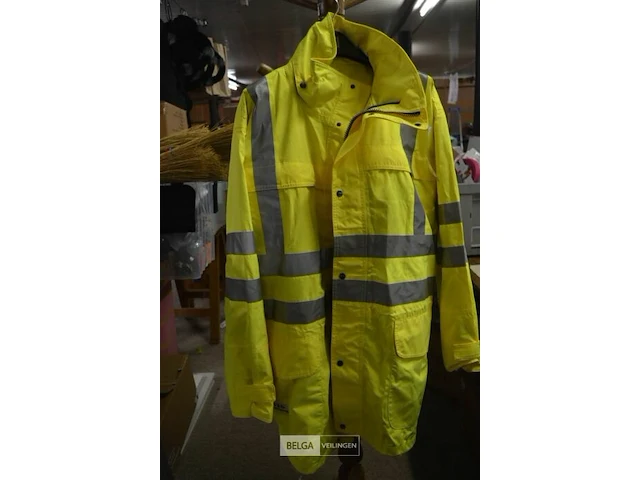 Werkjas fluo xl - afbeelding 2 van  3