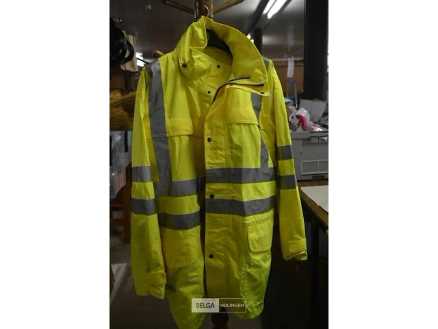Werkjas fluo xl - afbeelding 3 van  3